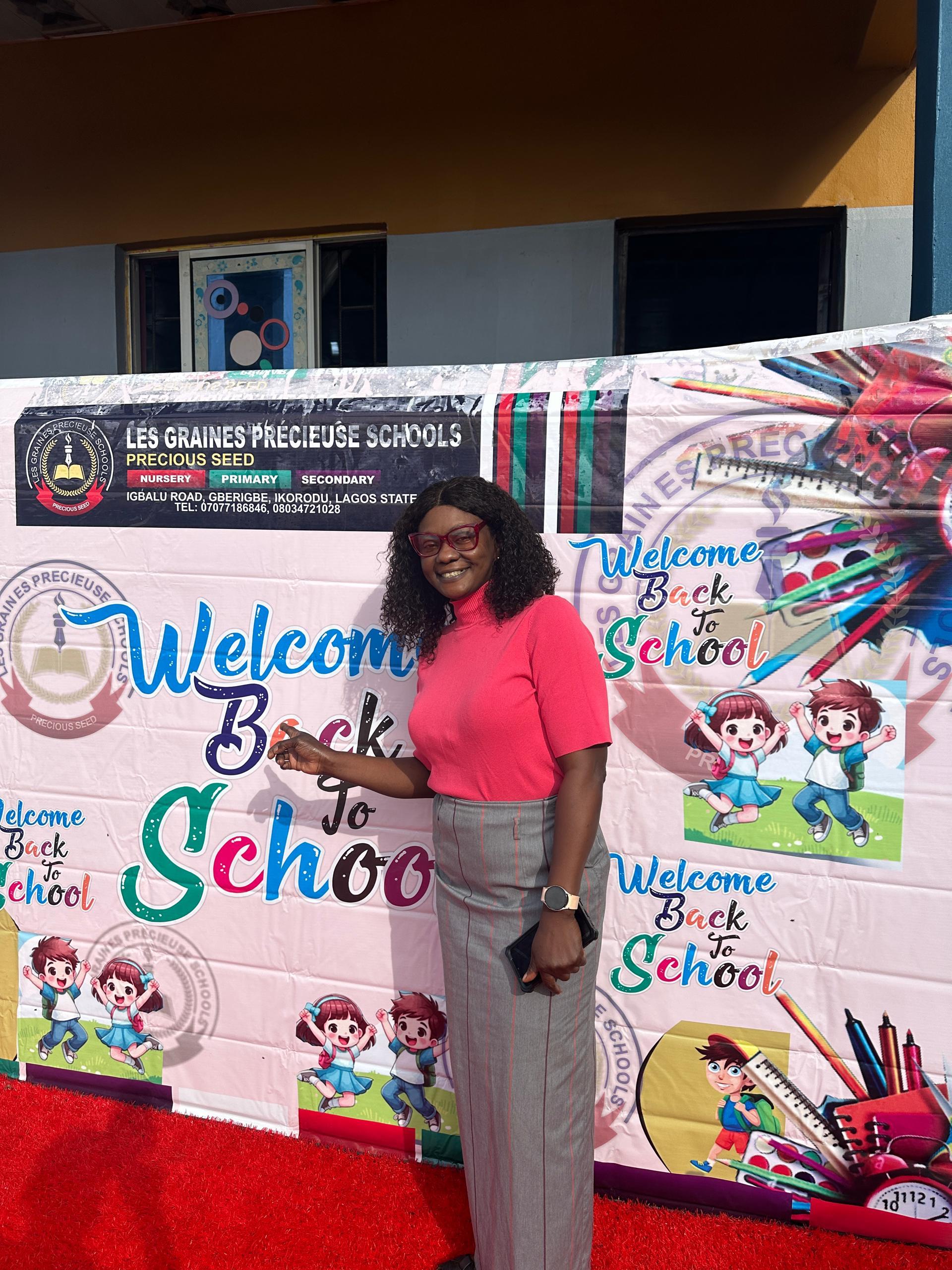 Principal - Mrs. Eunice Omenebele Adeogo